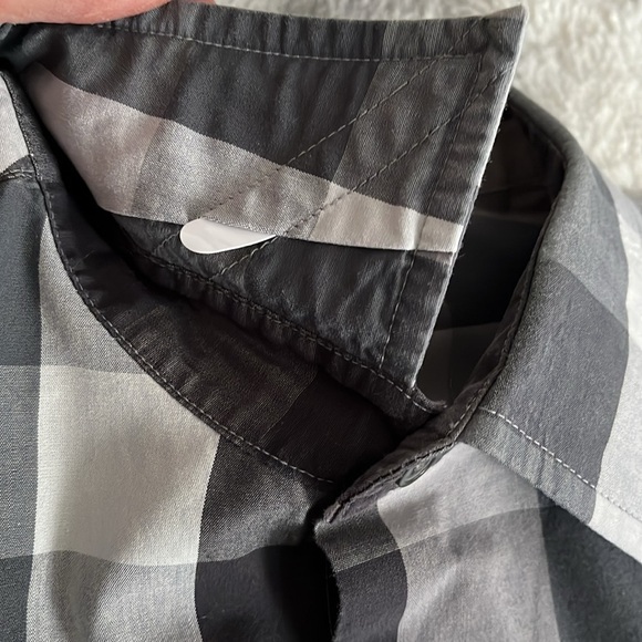 ALFANI Men’s Button Down Shirt Slim Fit, Size L - Picture 9 of 9